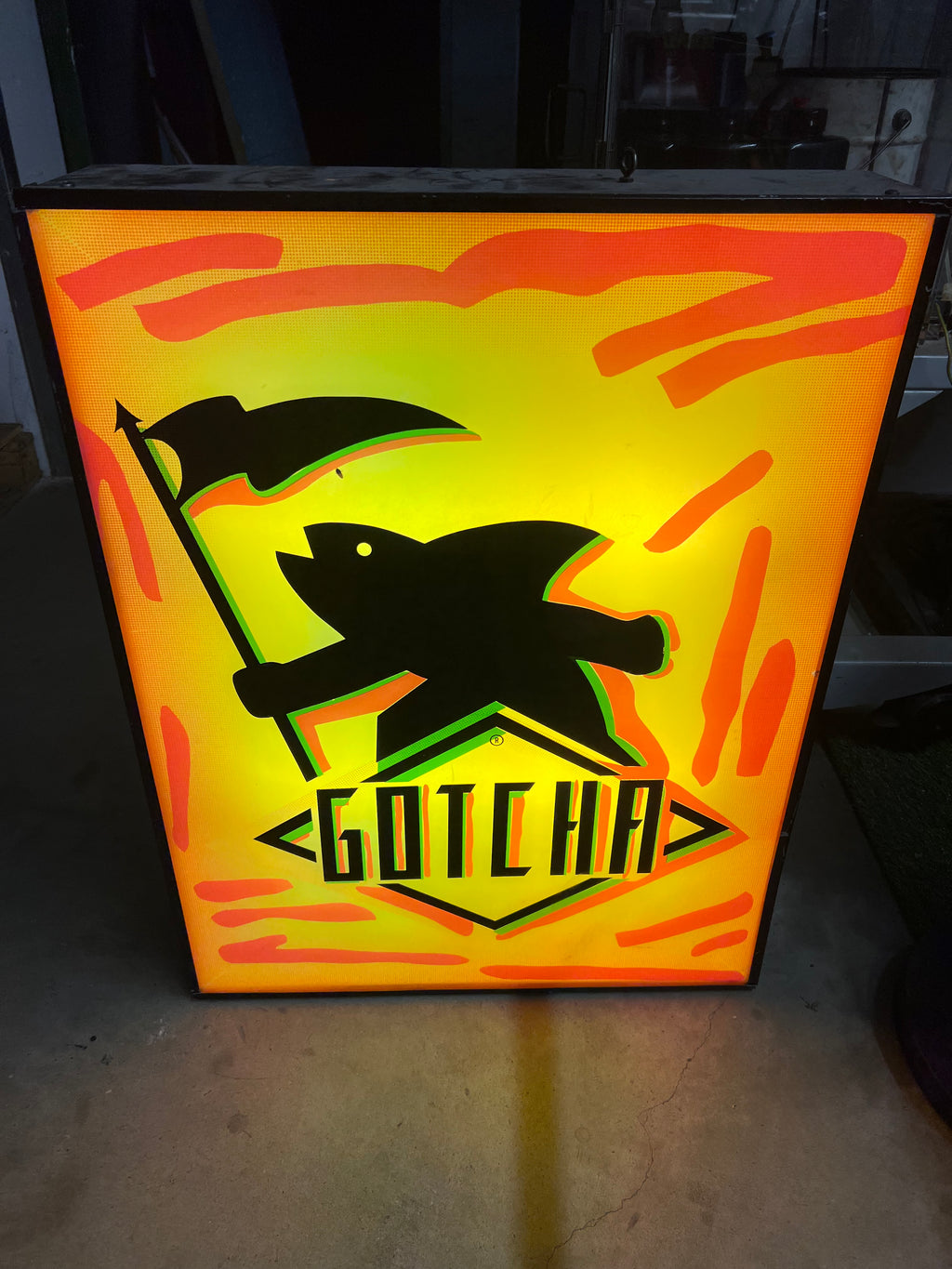 Gotcha Leutreklame 1980 1990 funktioniert