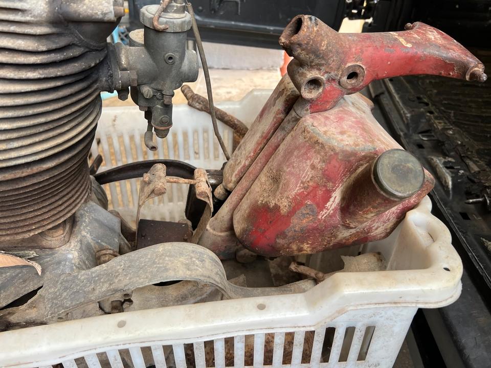Nsu osl 501 500 Motor mit Getriebe Öltank 2500€