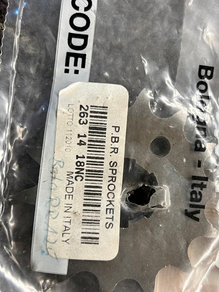 Beta RR 125 ritzel