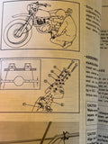 Suzuki DR 500 Montage anleitunLenker Montage & Reparaturanleitung