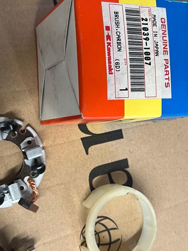 Kawasaki Z 250 KZ 250 Anlasser Reparatur Kit 21039-1007 neu 14€