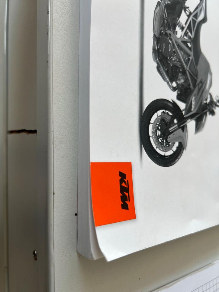 Ktm 1290 R Super Duke owner Manuel Anleitung 15€