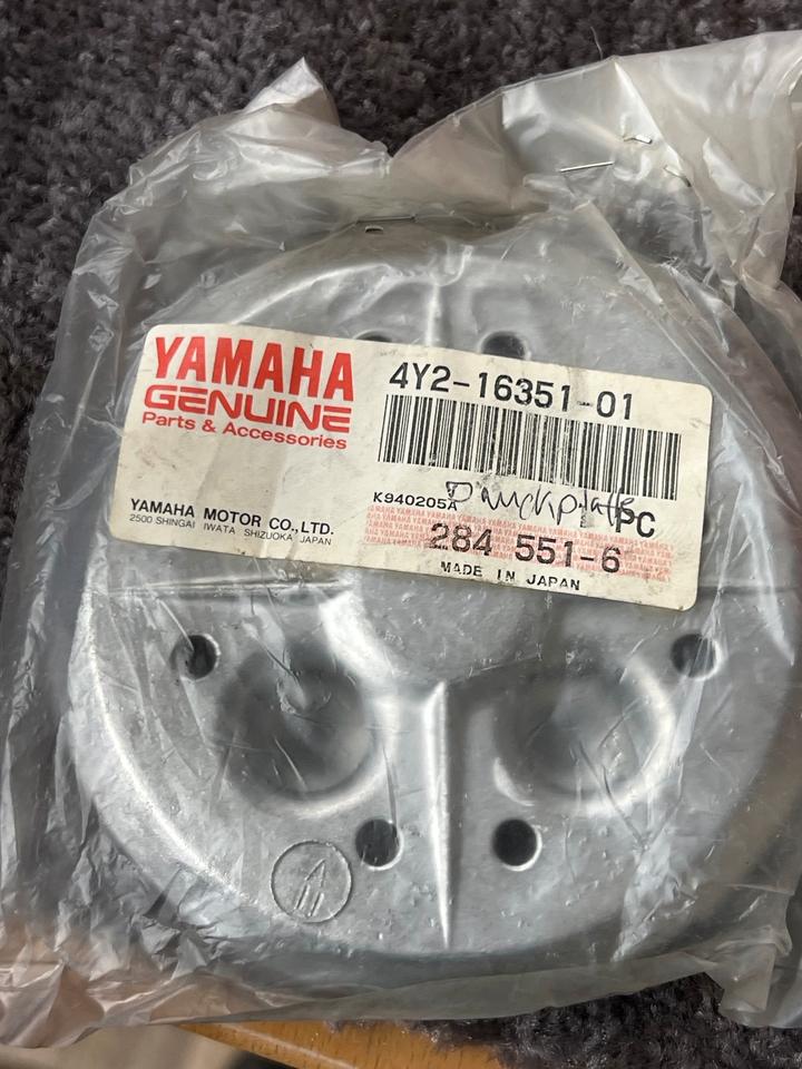 YAMAHA DT8OLC DRUCKPLATTE KUPPLUNG 4Y2-16351-01.