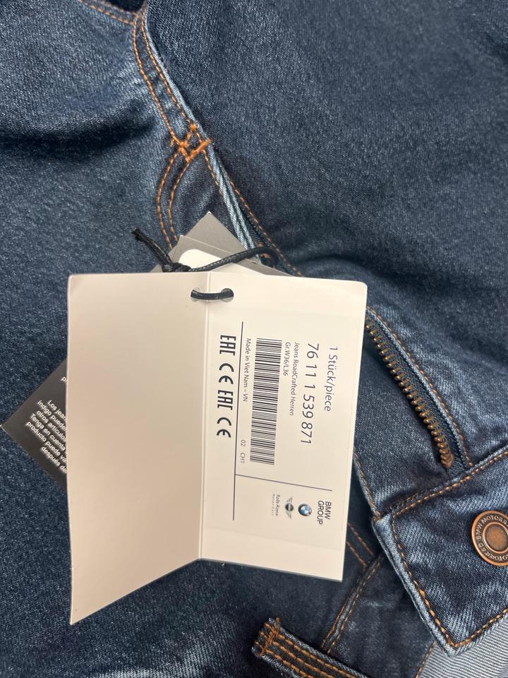 BMW Jeans Hosen neu 76 11 1 539 871 Größe 36/36 Road crafted her