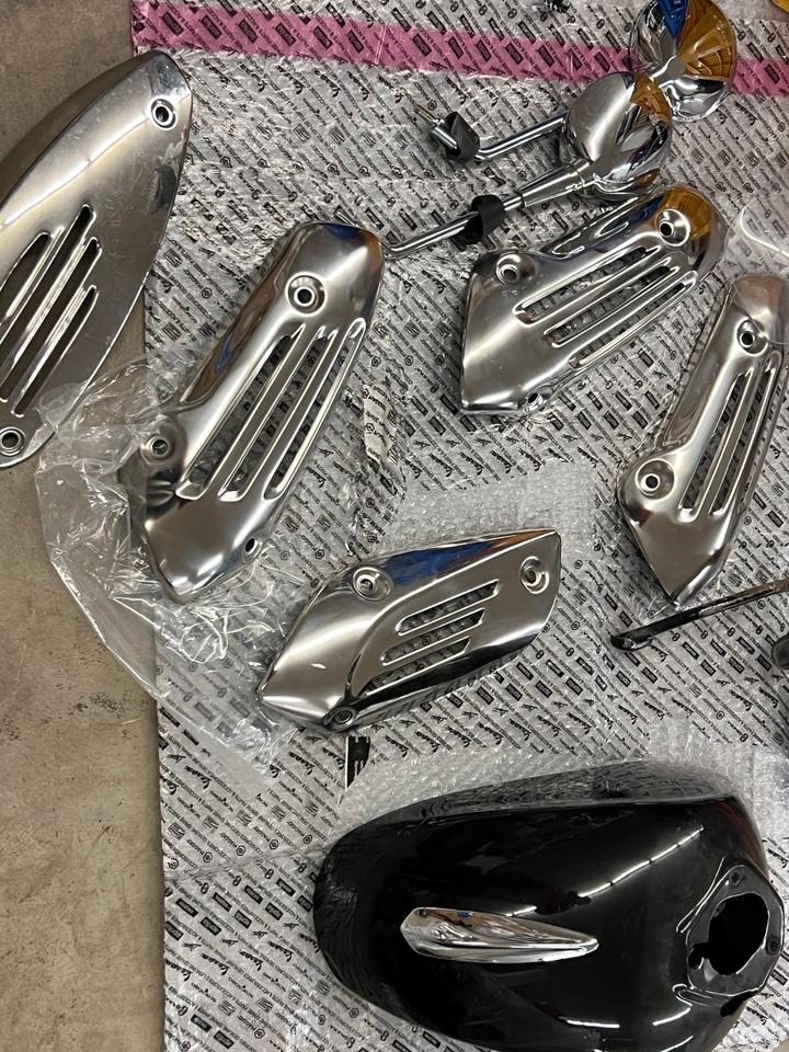 Vespa Primavera 50 Verkleidung kotflügl