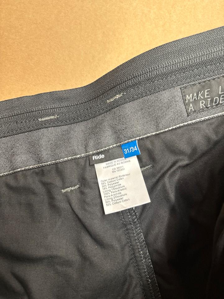 Motorradhose in Dunkelgrau 76 12 8 568 488