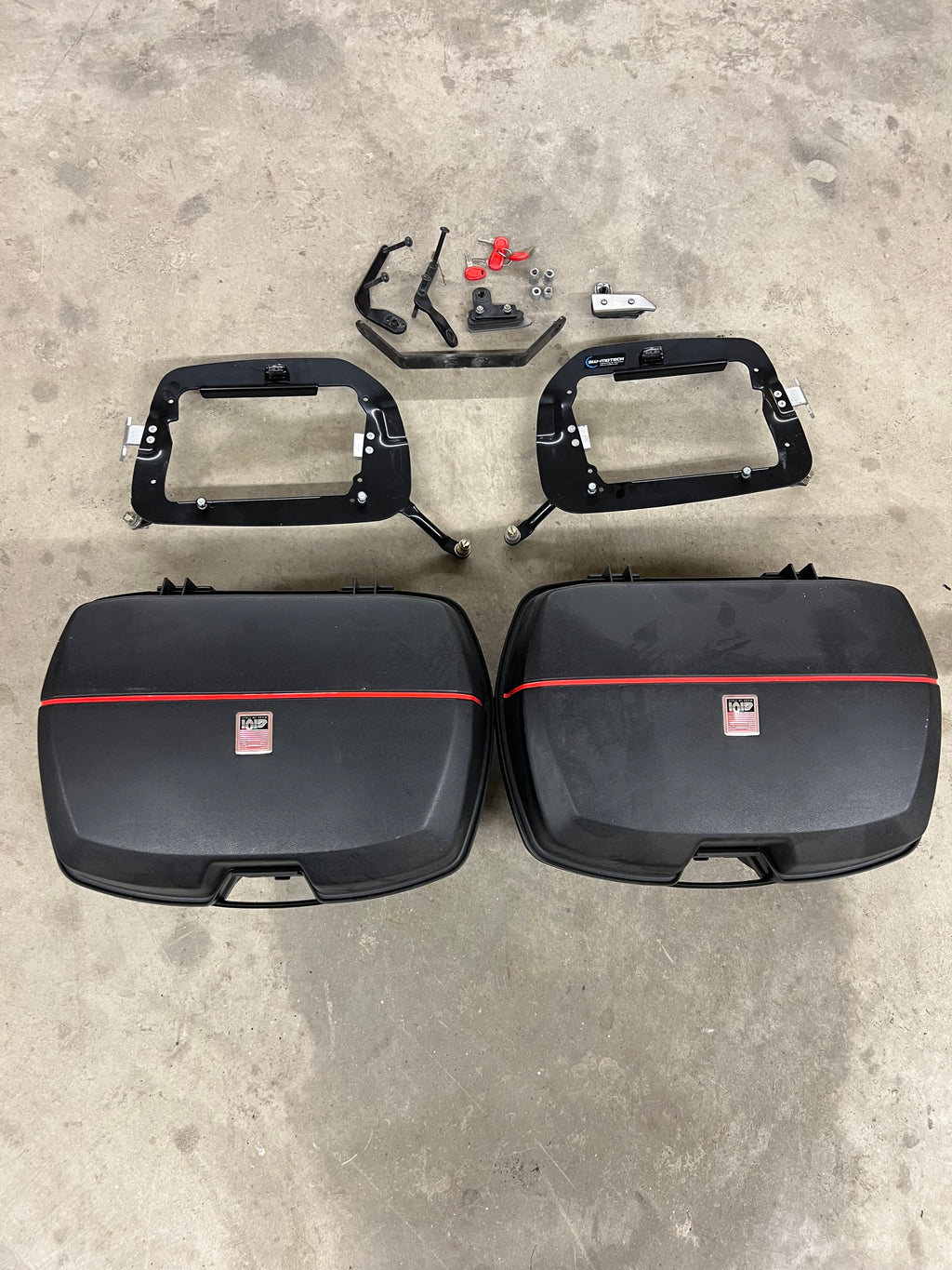Honda CBF1000 2006 Koffersatz Gepäckträger Set komplett