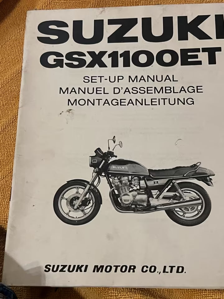 Suzuki GSX 1100 ET – Montage-Anleitung