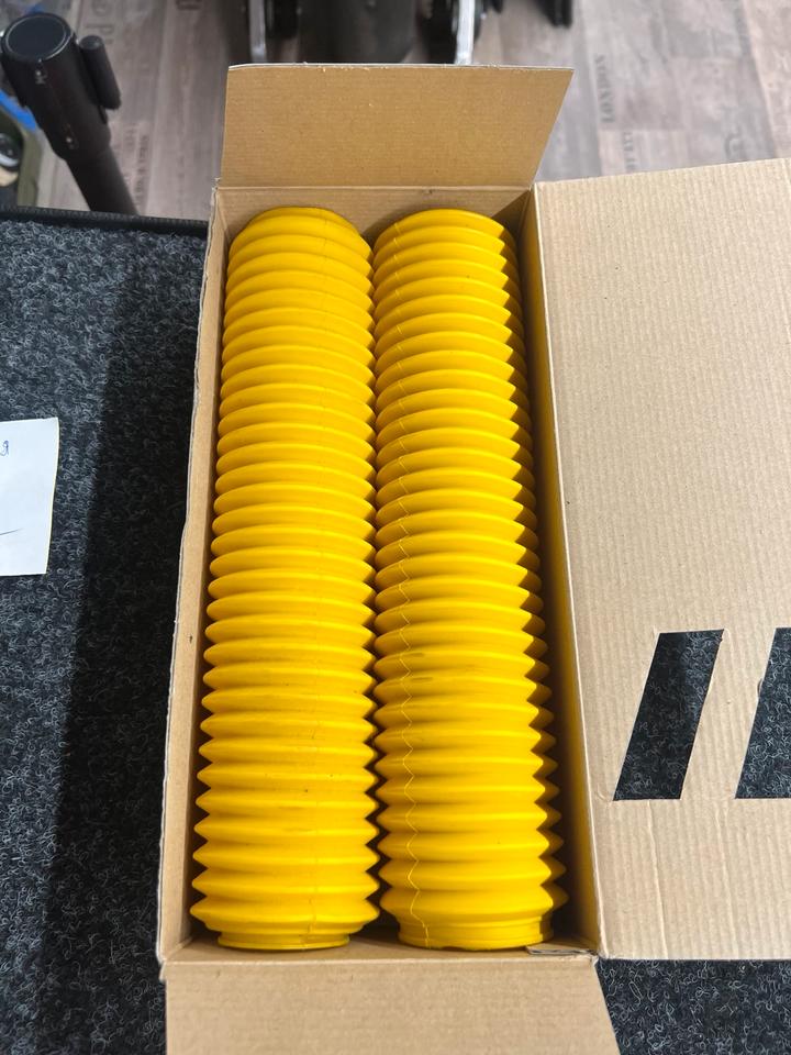 Faltenbälge cemoto 43mm Durchmesser gelb neu