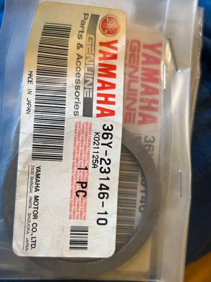 Yamaha wr x 125 unterlegscheibe Gabel Standrohr 36Y-23146-10