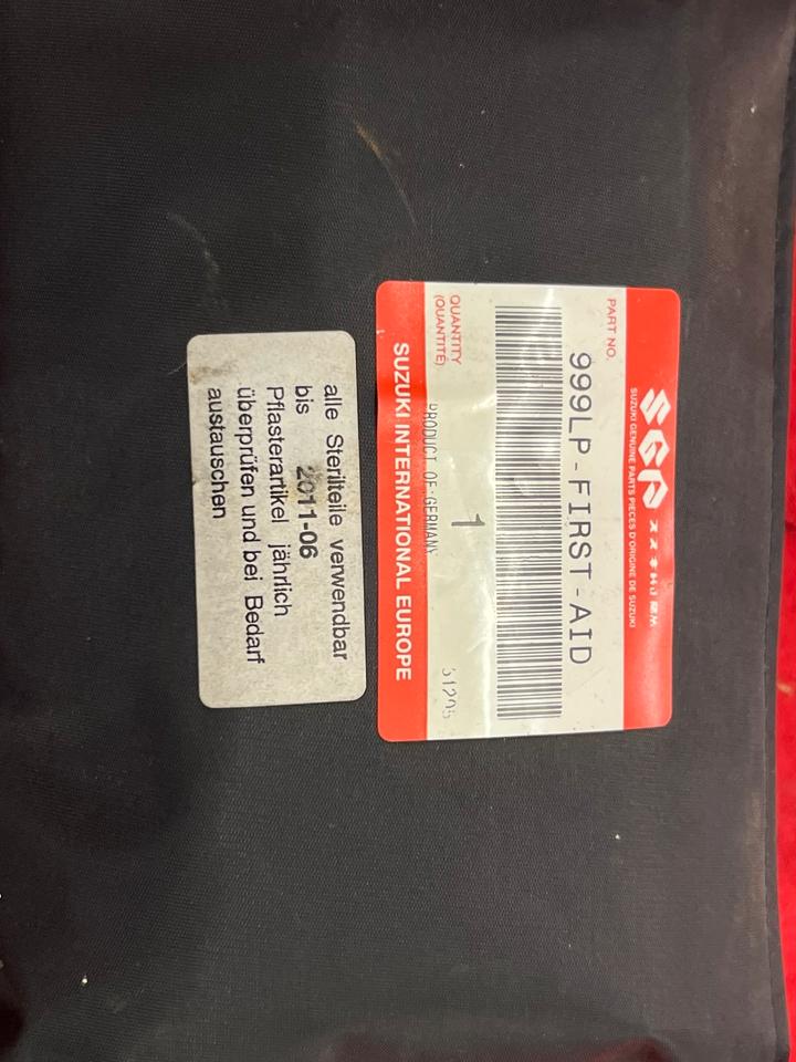 Suzuki Kraftrad-Verbandtasche DIN 13167