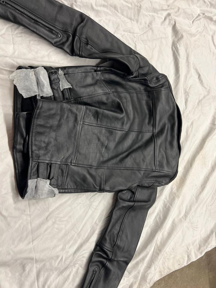 BMW Flat Twin Lederjacke Herren schwarz Gr. XS