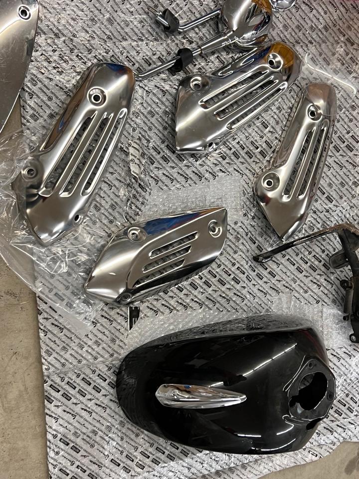 Vespa Primavera 50 Verkleidung kotflügl