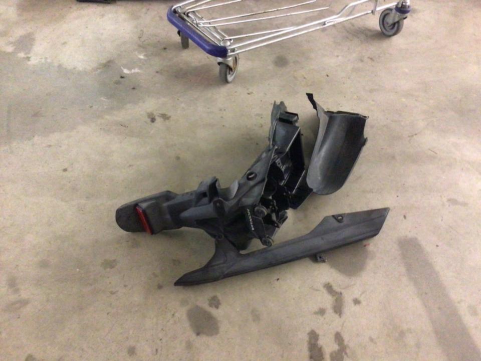 Honda cbf 125 Kennzeichen Halter spritzschutz 30€