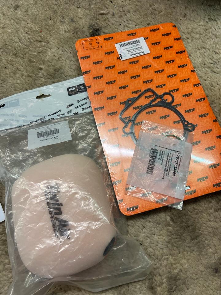 Ktm RC4 R ktm sxf 250 Kopfdichtung Luftfilter neu 20€