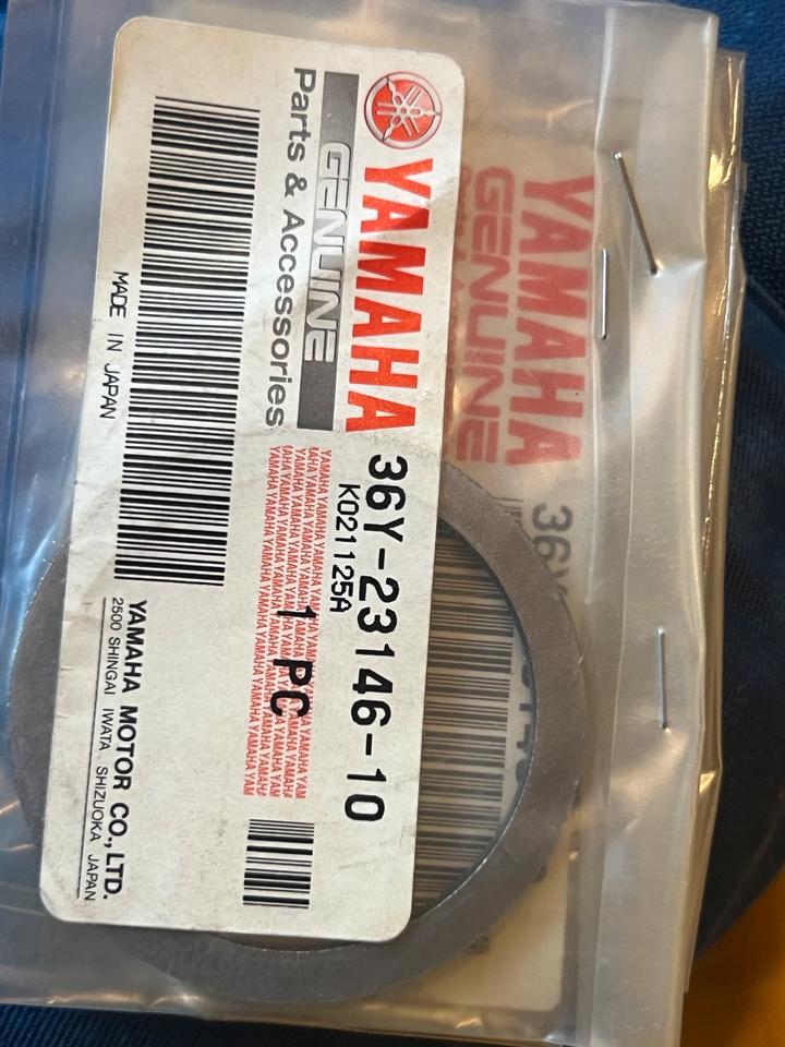 Yamaha wr x 125 unterlegscheibe Gabel Standrohr 36Y-23146-10