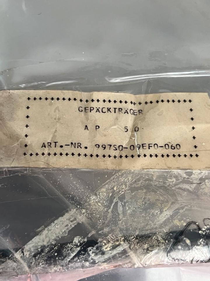 Suzuki AP 50 Gepäckträger neu 997S0-09EF0-060