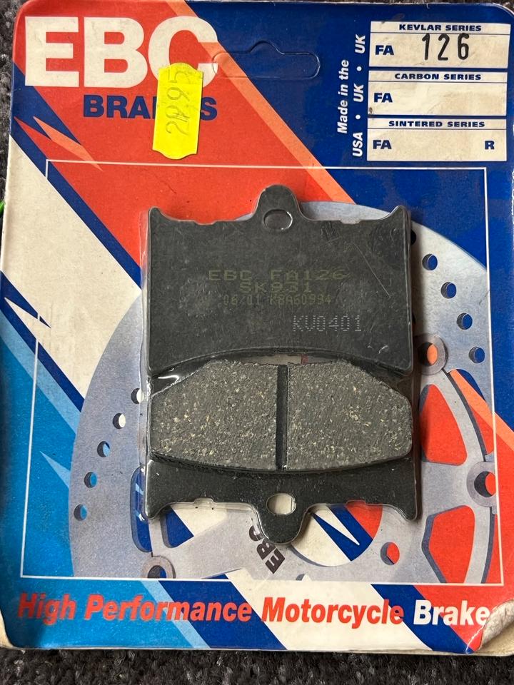 Aprilia RS 125 Bremsbeläge vorne EBC FA 126 neu 15€
