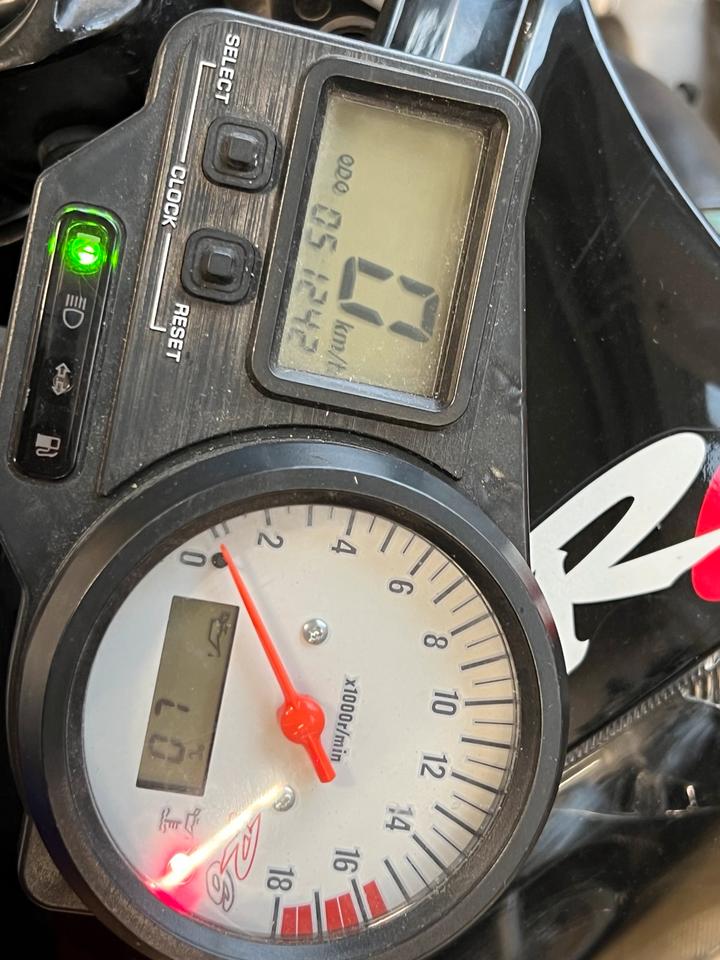 Yamaha r6 rj03 Tacho 51000 km