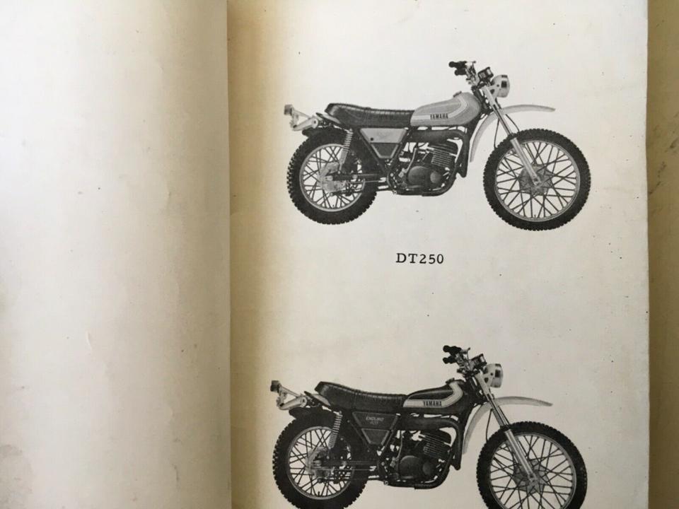 Ersatzteileliste Yamaha DT 200 DT 400 45€