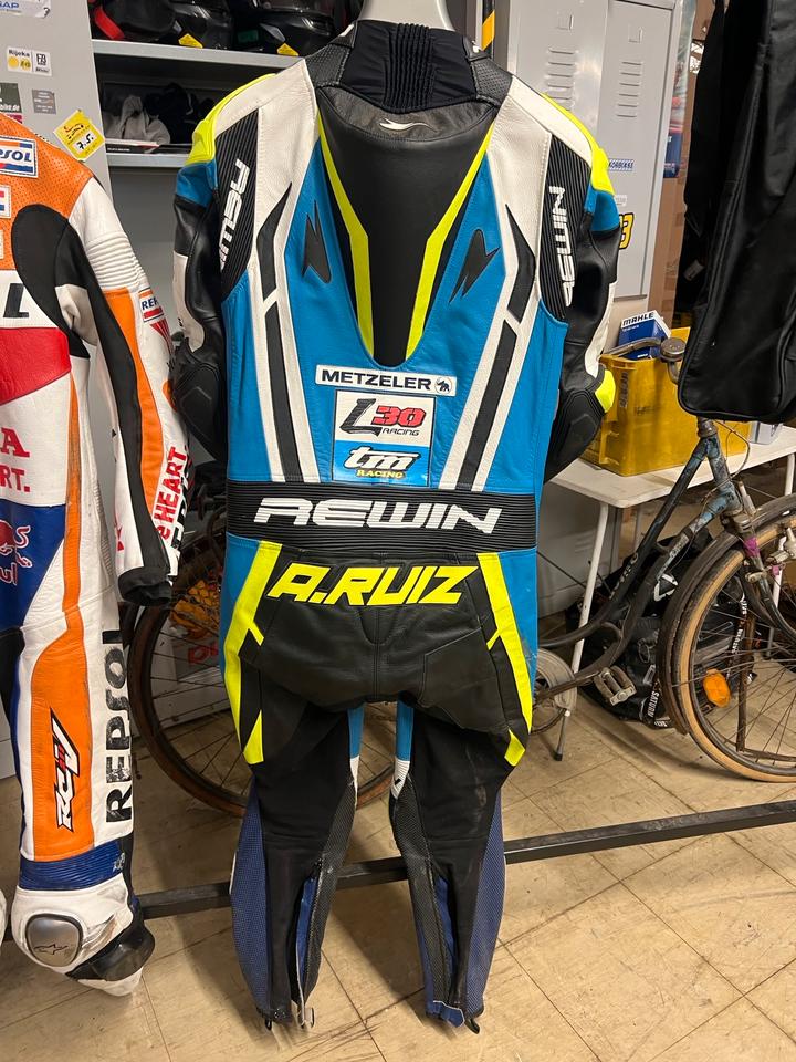 Lederkombi Alex Ruiz supermoto wm 400€