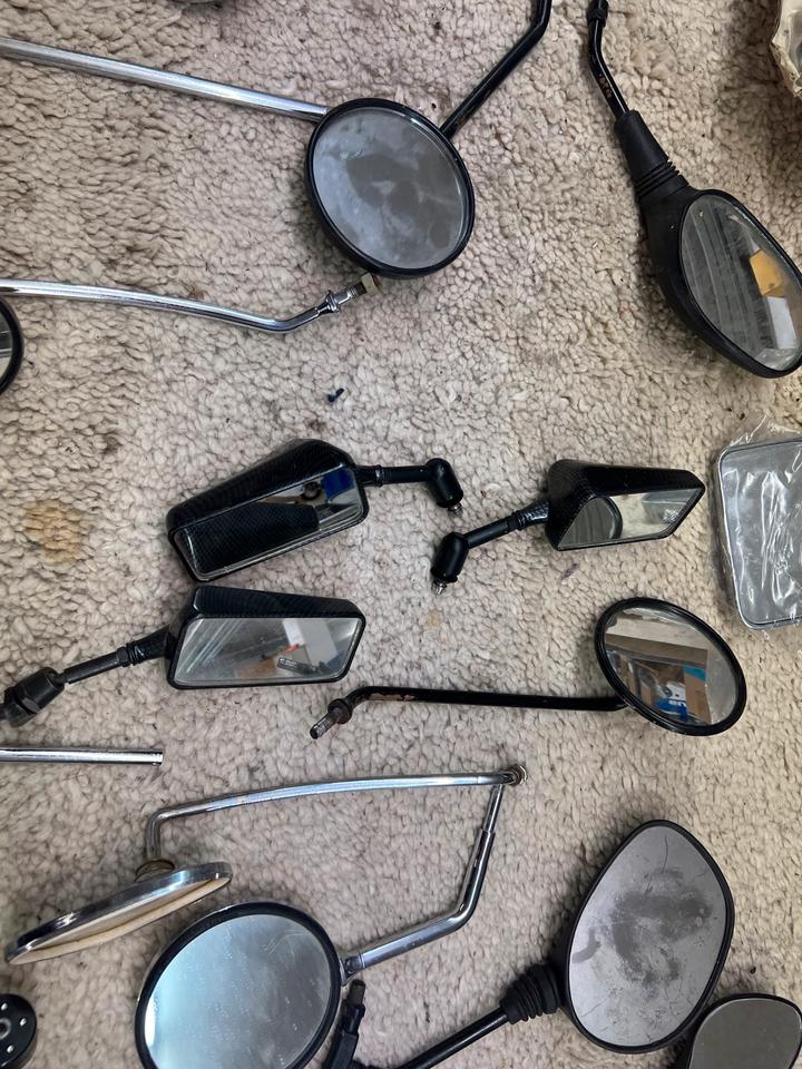 Motorrad Spiegel alt je 15€