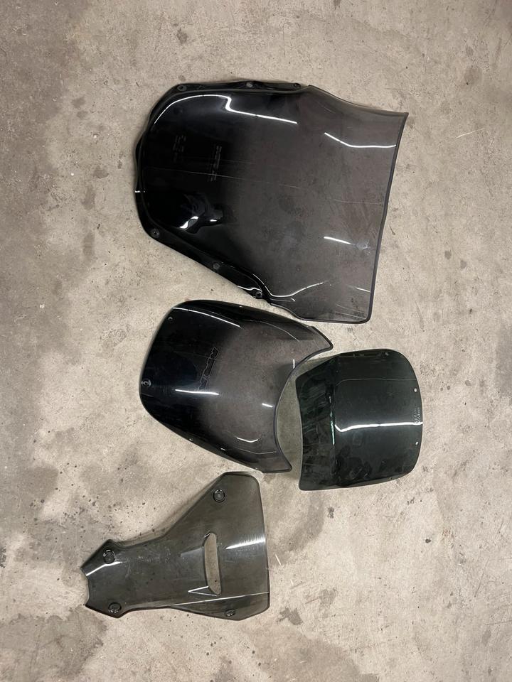 Windschild Motorrad Scheibe Verkleidungsscheibe zusammen 20€