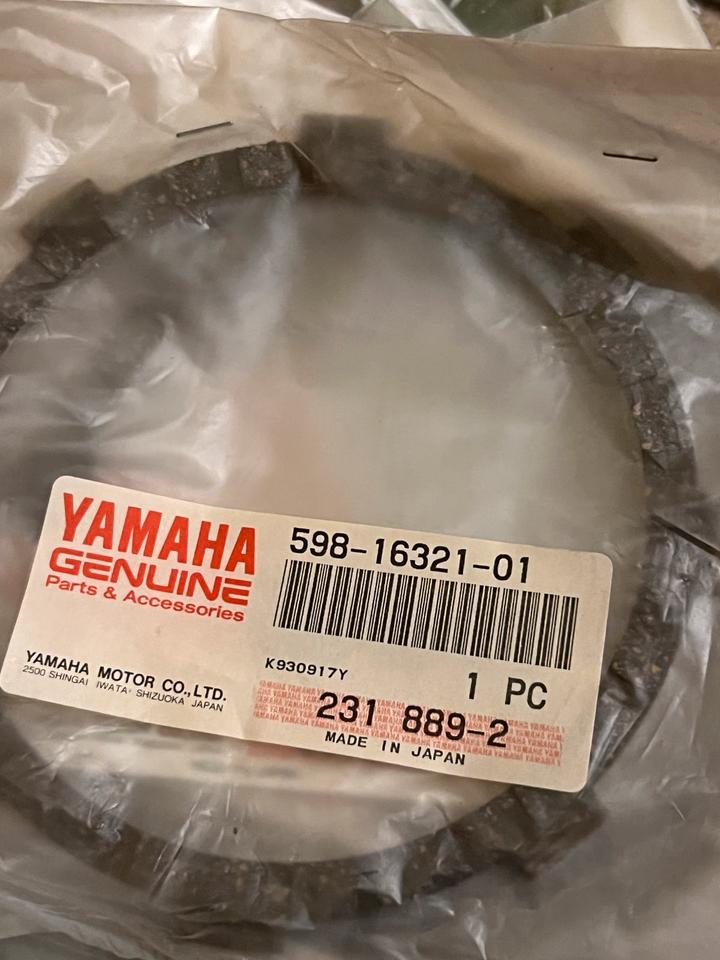 Yamaha XT 125 Kupplungsbeläge Kupplung 598-16321-01