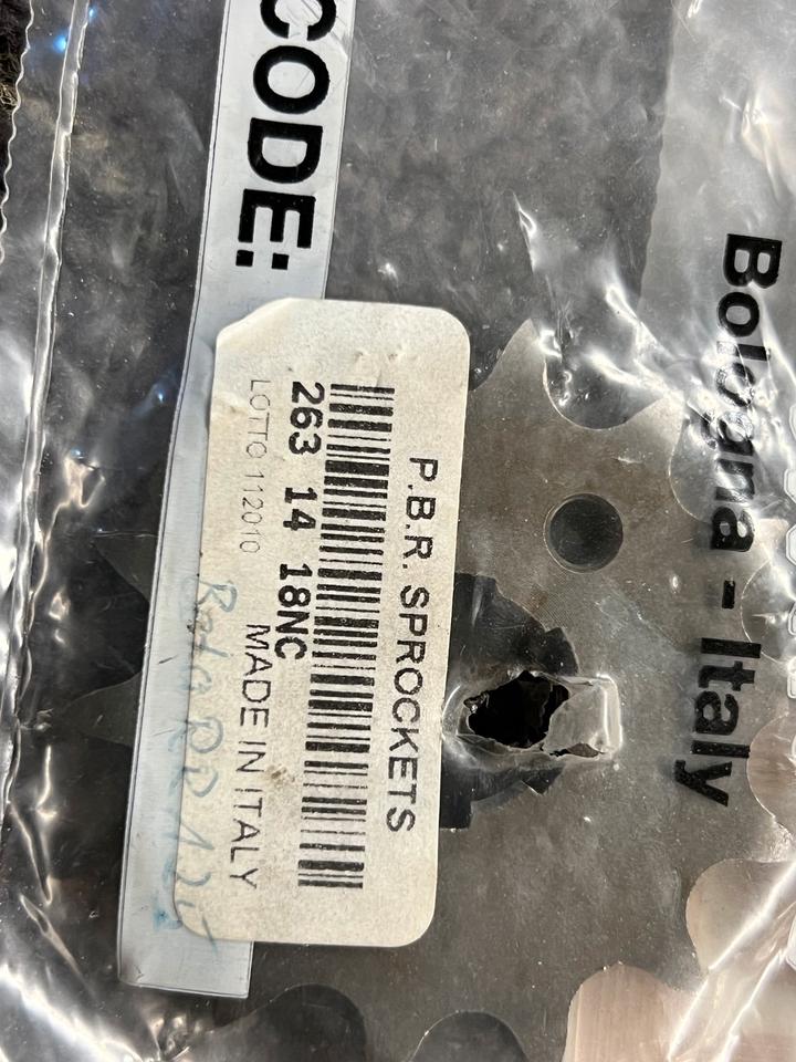 Beta RR 125 ritzel