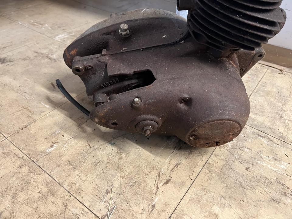Dkw rt 125 n.A Wehrmacht motor 800€ grauguss