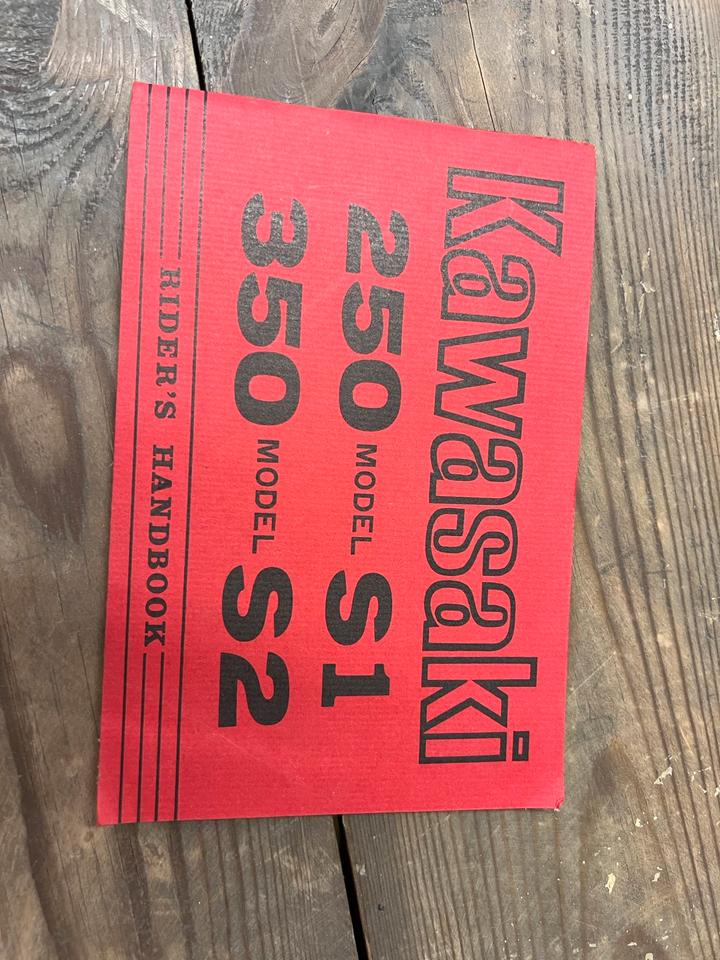 Kawasaki 250 S1 350 S2 Bedienungsanleitung 90€