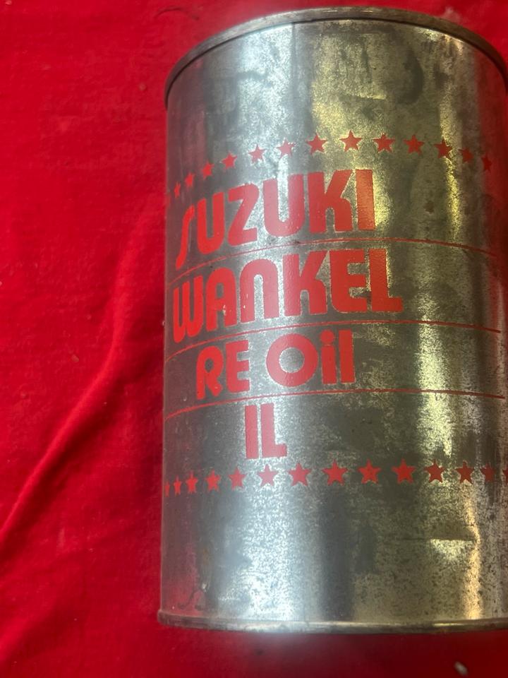 Suzuki RE5 wankel Öl öldose Rarität