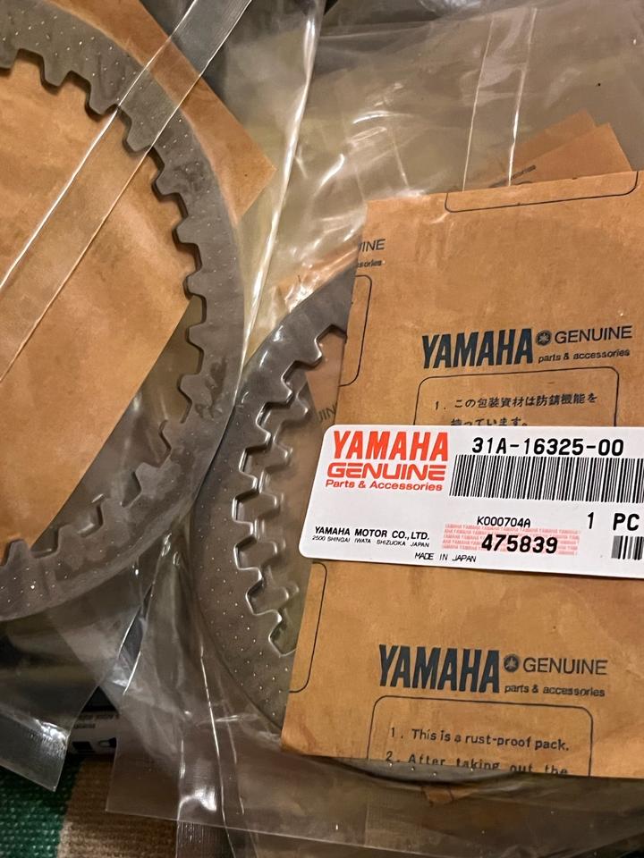 Yamaha FZR 1000 Kupplungscheibe stahlscheiben