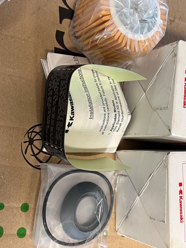 Kawasaki VN 1500 VN 1600 Ölfilter Kit 99999-0032 neu je 12€