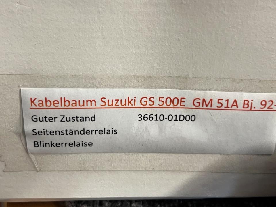 Kabelbaum Suzuki GS 500E GM 51A Bj. 92-