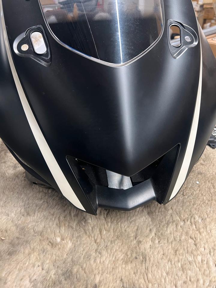 Yamaha r6 Typ rj27 Verkleidung Oberteil Kanzel Scheinwerfer