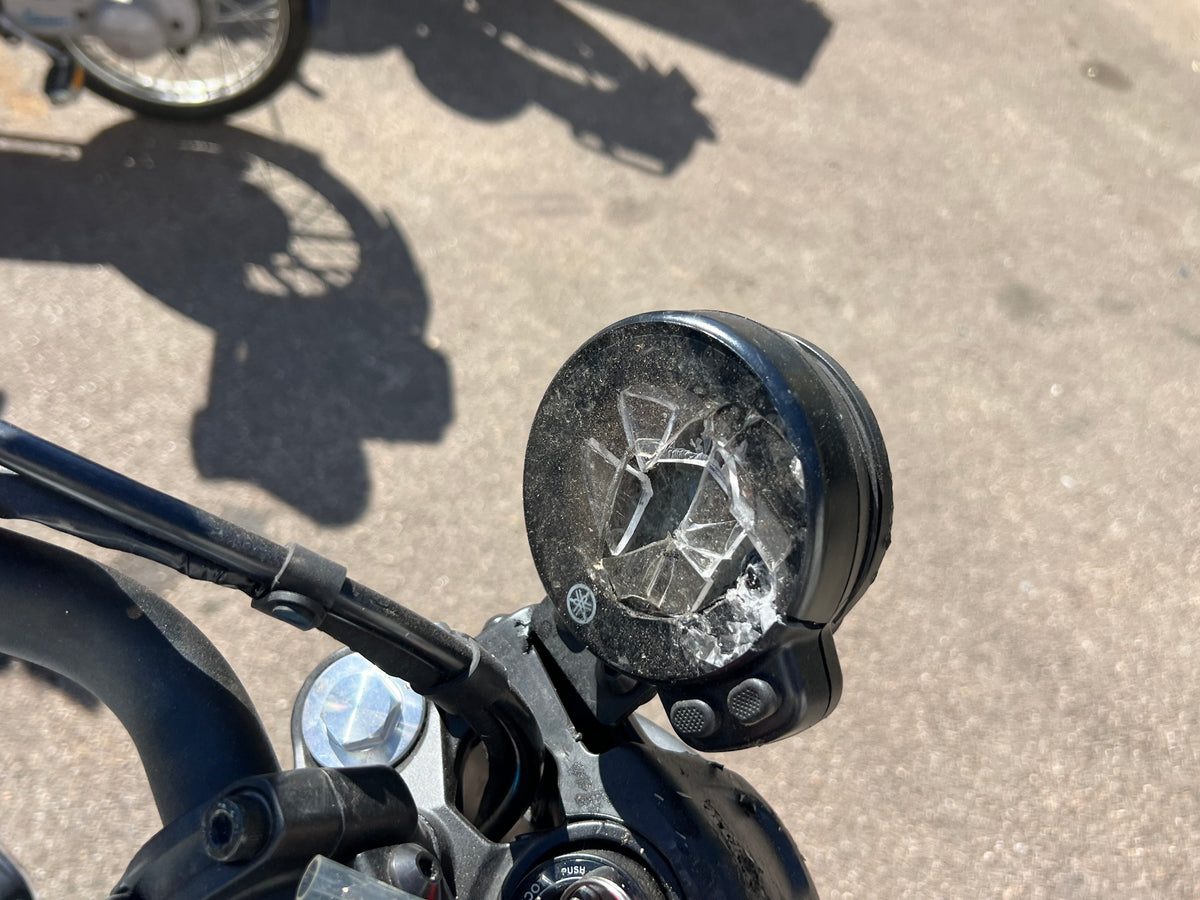 Yamaha XSR 700 Unfall von 2024 2500€