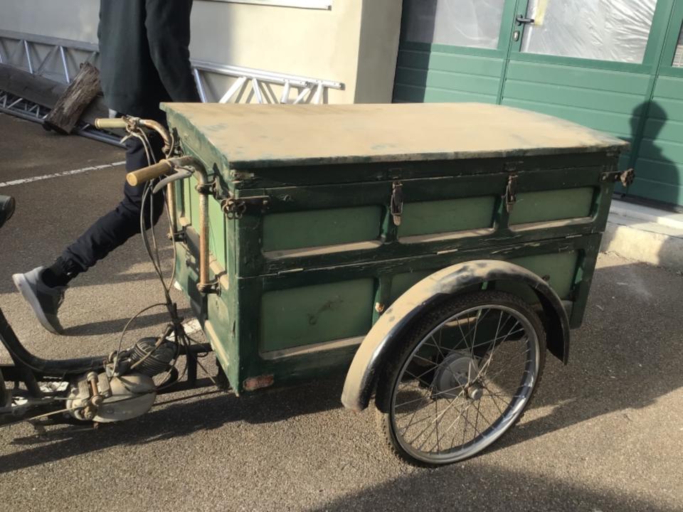 Nsu quickly 50 lastendreirad eiswagen 3000€ Rarität