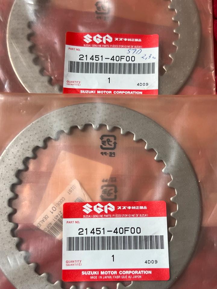 Suzuki gsxr 1000 k1 k2 Kupplung Reibscheinen 21451-40F00