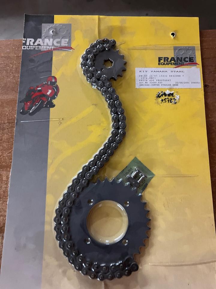 Yamaha PW 80 kettensatz komplett 70€