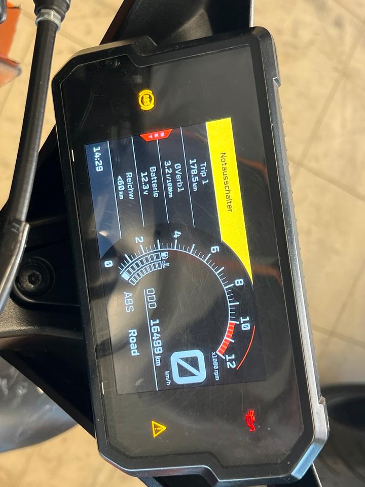 Ktm rc 125 Tacho ab 2022 220€
