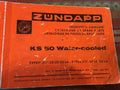 Zündapp KS 50 water-cooled Typ 517 Ersatzteikatalog