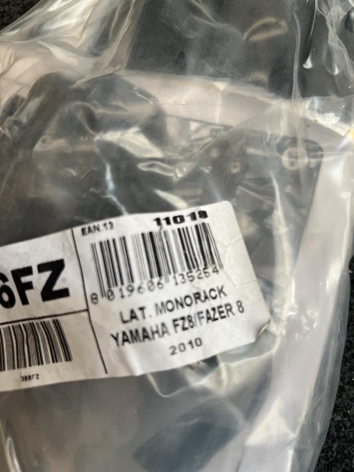 Yamaha FZ8 kofferträger Platte monorack neu 80€