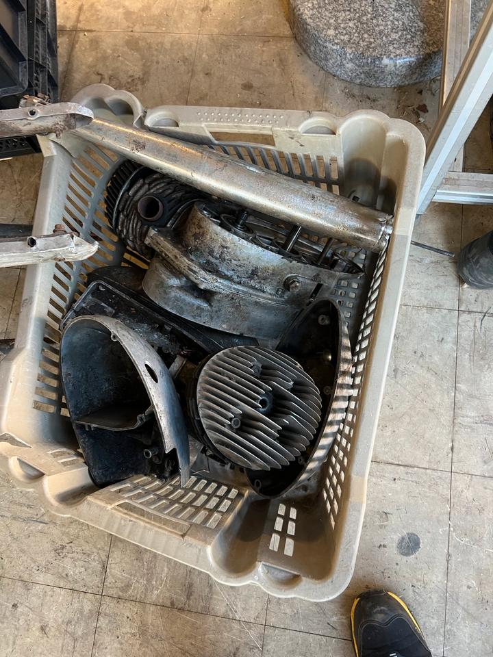 Dkw RT 200 RT 175 Oldtimer Motorrad zerlegt 1300€ zusammen