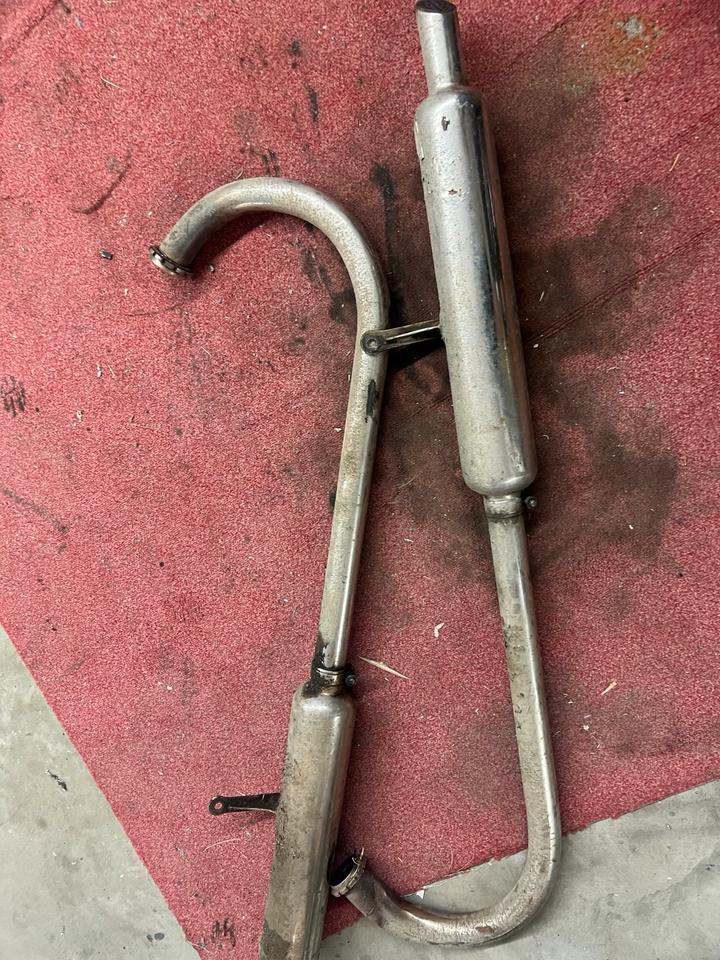 Dkw nz 250 Auspuff Anlage komplett 110€