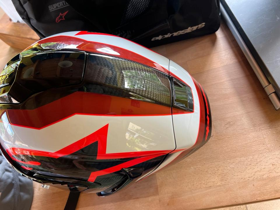 Alpinestar S-R10 Tech Carbon Helm Größe L neu 900€