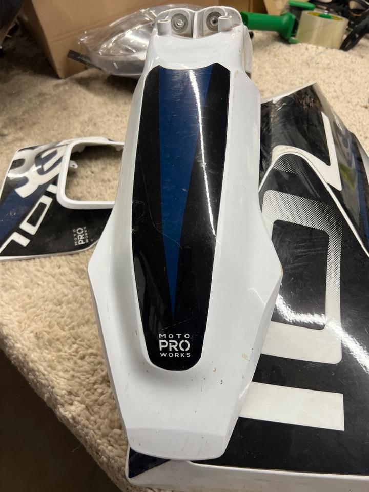 Husqvarna 701 enduro Verkleidung Lampenmaske kotflügl