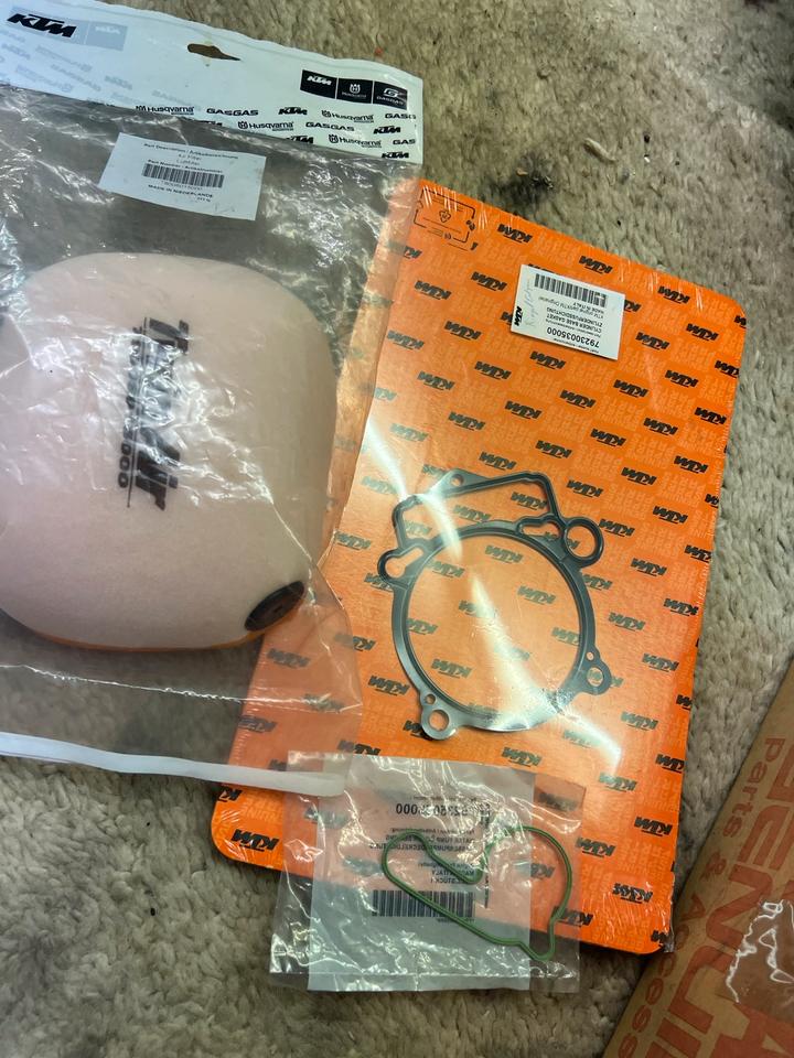 Ktm RC4 R ktm sxf 250 Kopfdichtung Luftfilter neu 20€