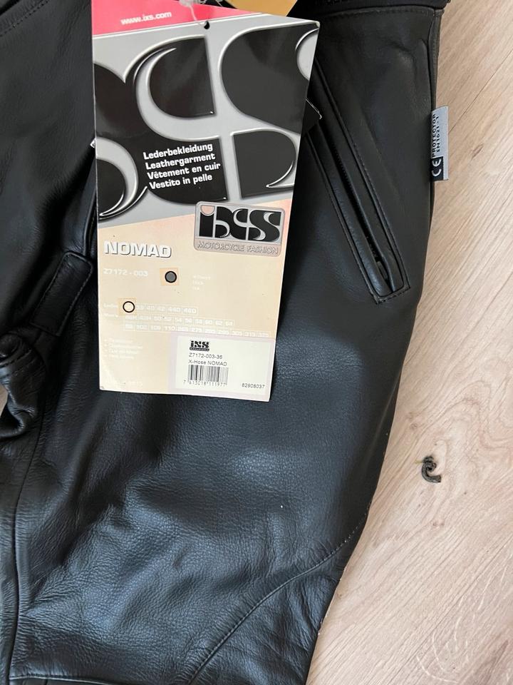 Ixs Motorrad Lederhose nomad Größe 36 neu 40€