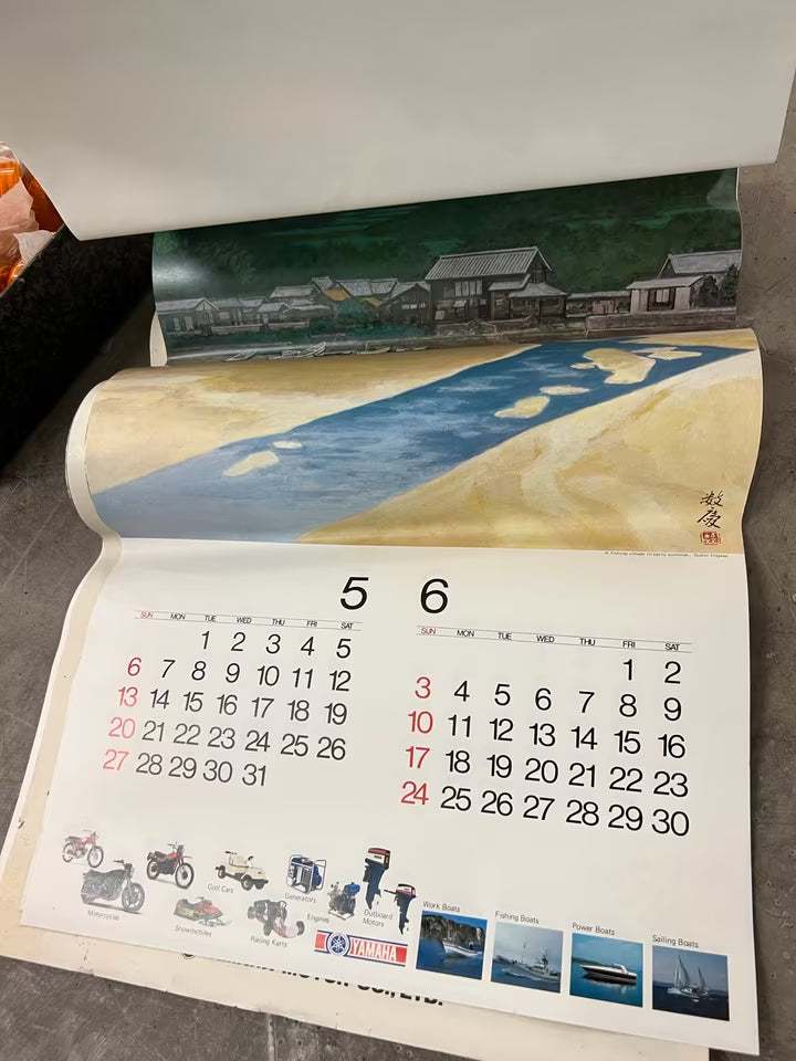 Yamaha XT 500 Klassiker-Kalender 1979 – neu